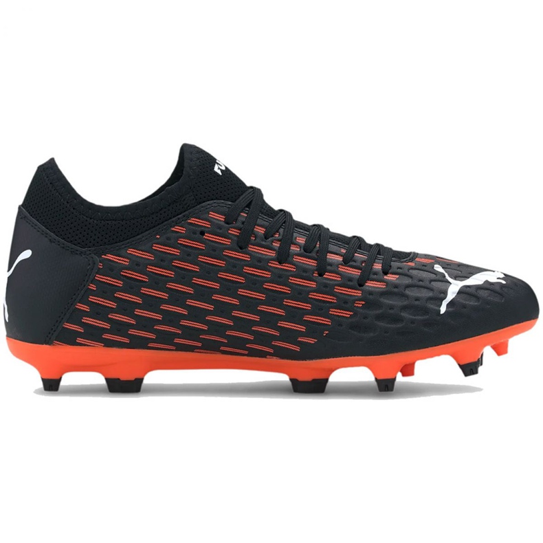 Puma Future 6.4 Fg Ag M 106195 01 football boots blue, black, orange black Puma Future 6.4 Fg Ag M 106195 01 football boots blue, black, orange black