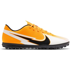 Nike Mercurial Vapor 13 Club Tf M AT7999 801 soccer shoes multicolored yellow Nike Mercurial Vapor 13 Club Tf M AT7999 801 soccer shoes multicolored yellow