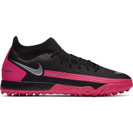 Nike Phantom Gt Academy Df Tf M CW6666 006 football shoes pink, black black