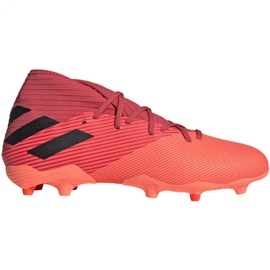 Adidas Nemeziz 19.3 Fg M EH0300 football boots multicolored orange Adidas Nemeziz 19.3 Fg M EH0300 football boots multicolored orange