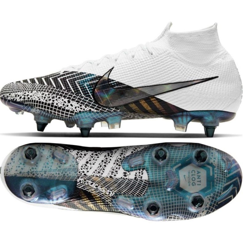 Nike Mercurial Superfly 7 Elite Mds Sg Pro Ac M CK0013-110 football shoe white white