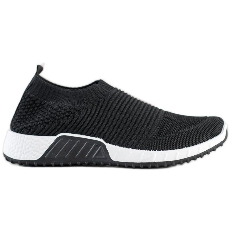 Goodin Sporty Black Slipons