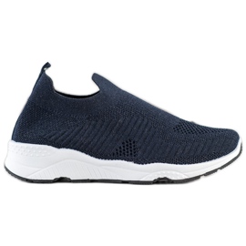 Goodin Slip-on Sneakers navy blue Goodin Slip-on Sneakers navy blue
