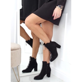 Black high-heeled boots 0-320 Black Ii Genre