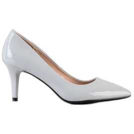 Goodin Classic lacquered pumps grey Goodin Classic lacquered pumps grey