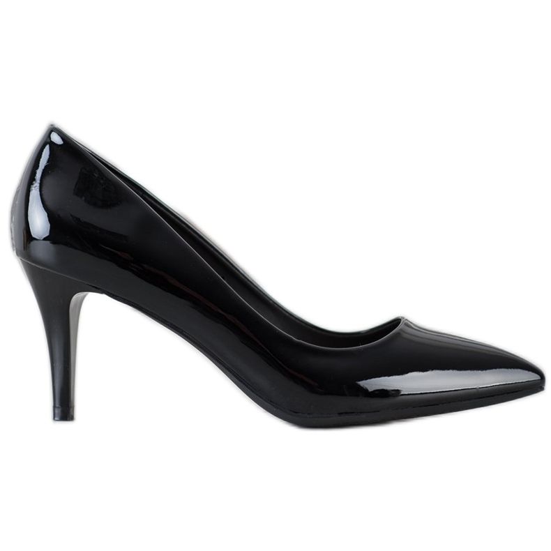 Goodin Classic lacquered pumps black