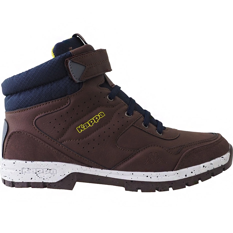 Kappa Lithium T children's shoes, brown and navy blue 260732T 5067