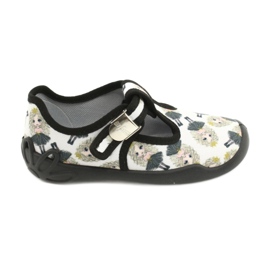 Befado children's shoes blanka princess 115X007 black ecru Befado children's shoes blanka princess 115X007 black ecru