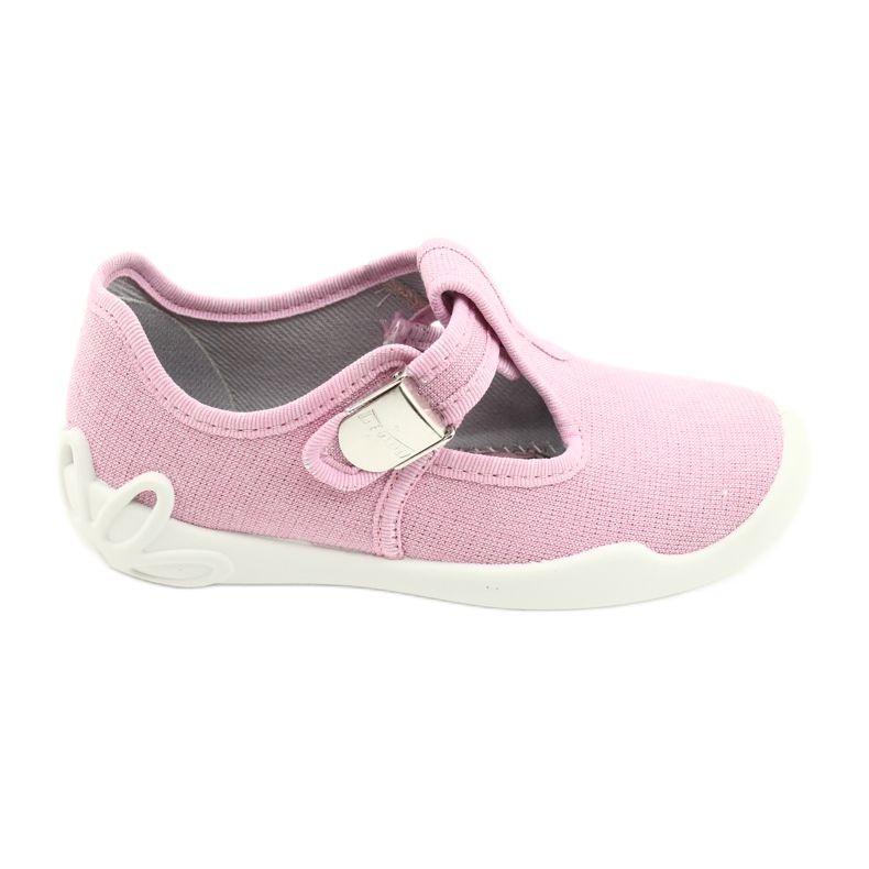 Befado children's shoes blanka pink 115X002 silver