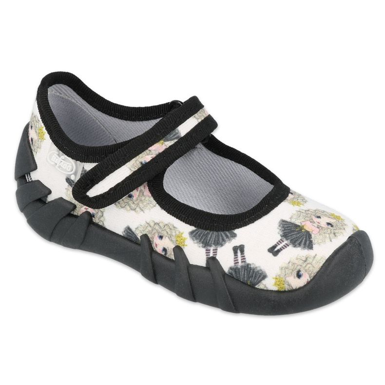 Befado princess speedy shoes 109P228 black ecru