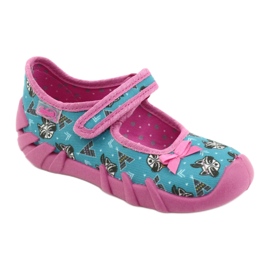 Befado children's shoes 109P207 blue pink