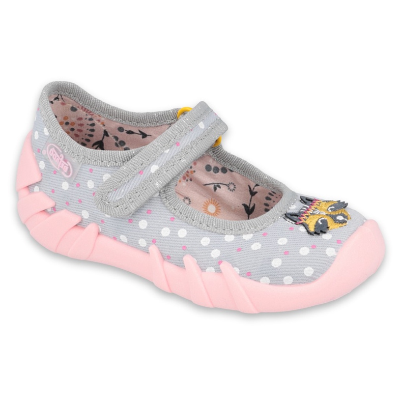Befado children's shoes 109P208 pink grey multicolored