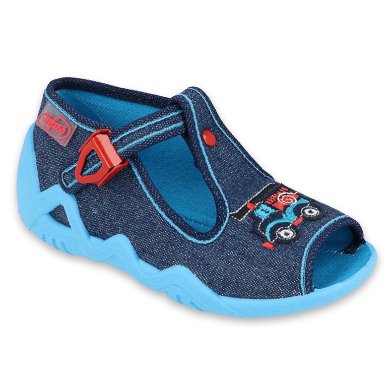 Befado children's shoes 217P110 red navy blue blue multicolored Befado children's shoes 217P110 red navy blue blue multicolored