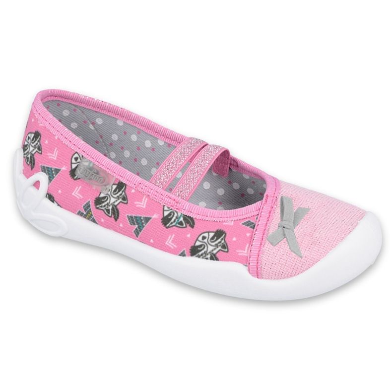 Befado children's shoes 116X283 pink grey Befado children's shoes 116X283 pink grey