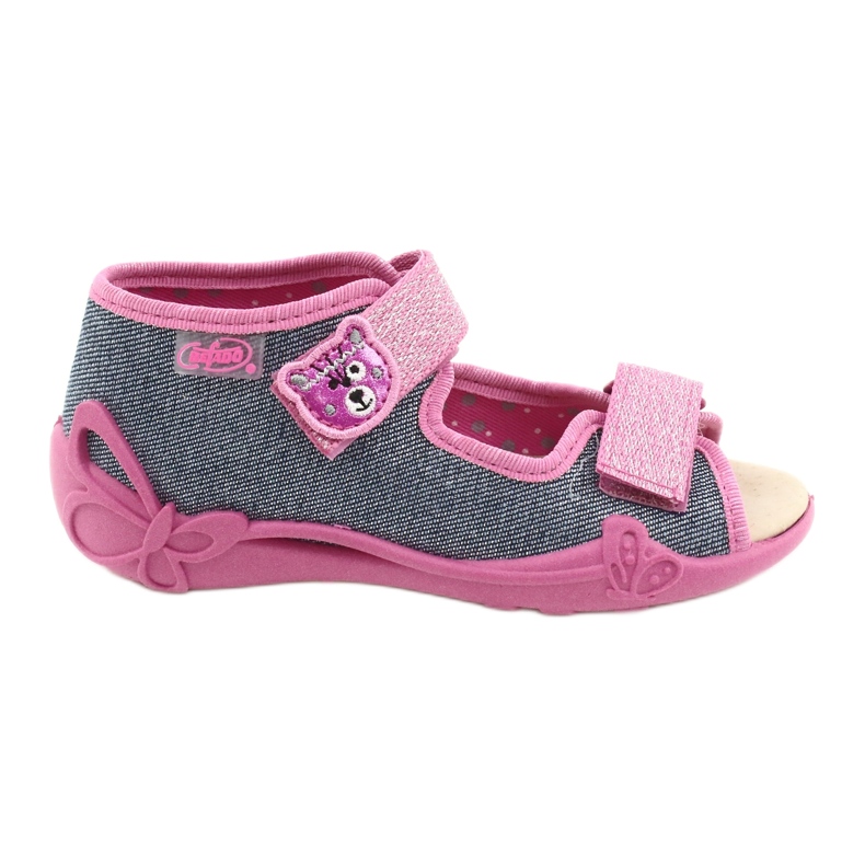 Befado yellow children's shoes 342P017 pink