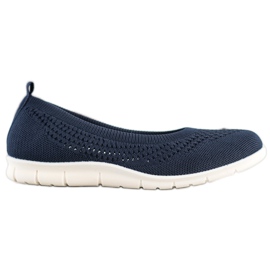 Goodin Openwork Slipons navy blue Goodin Openwork Slipons navy blue