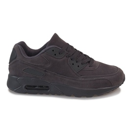 Sport Sneakers Suede Z2014-6 Gray grey