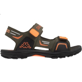 Kappa Pure K Footwear Kids sandals green-orange 260594K 3144