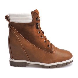 Insulated Timber Wedges CN865 Camel brown