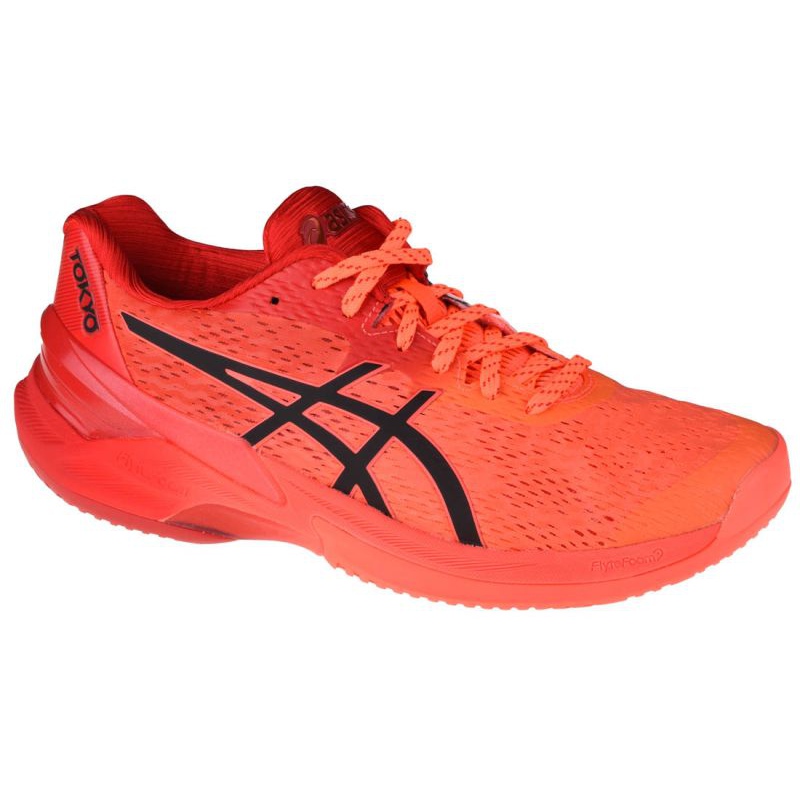 Asics Sky Elite Ff Tokyo M 1051A055-701 volleyball shoes oranges and reds  red - KeeShoes