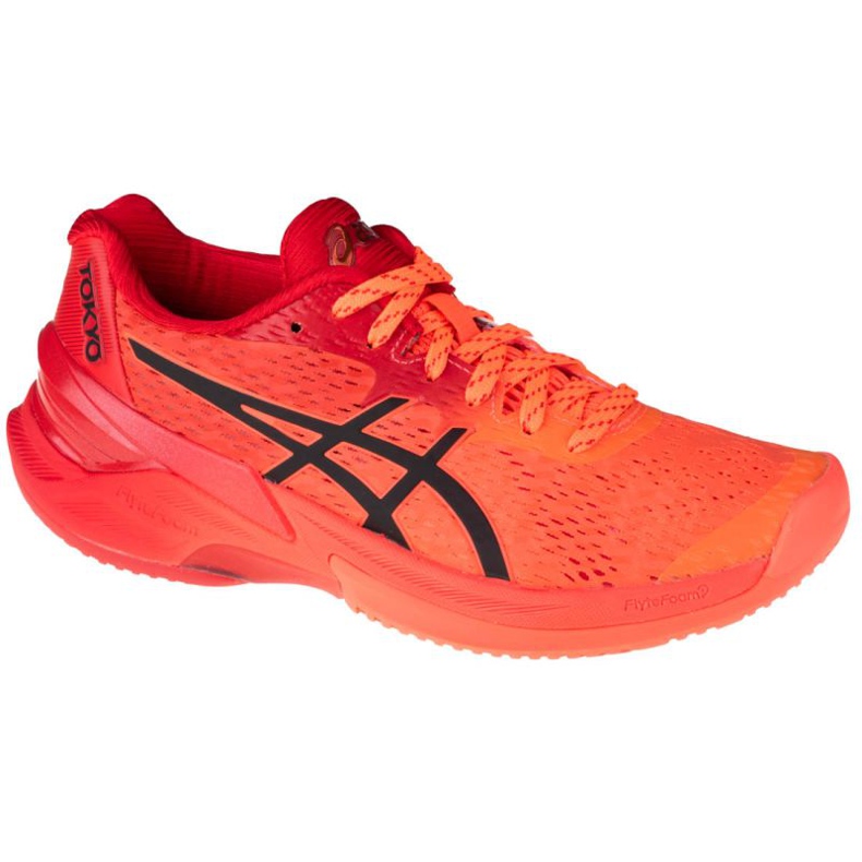 Asics Sky Elite Ff Tokyo W 1052A047-701 volleyball shoes multicolored oranges and reds
