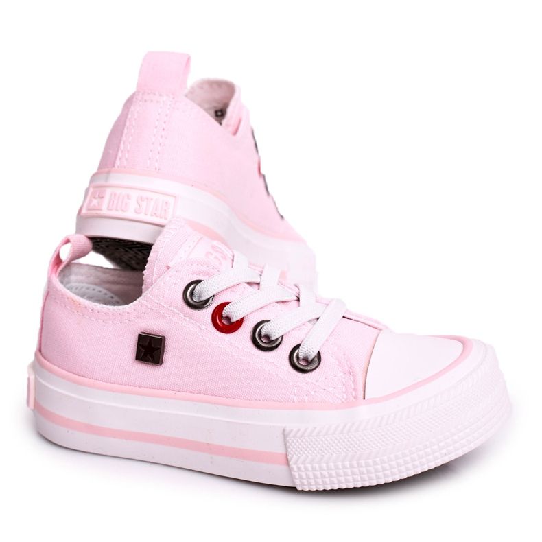 Children's Classic Low Sneakers Big Star HH374093 Pink