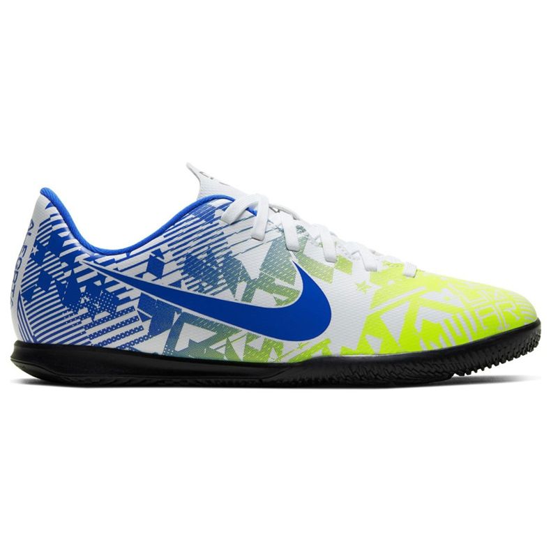 Nike Mercurial Vapor 13 Club Njr Ic Junior CV9352 104 soccer shoes white, blue multicolored