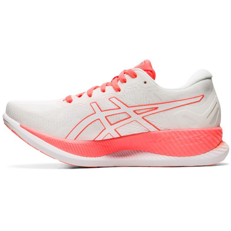 Asics GlideRide Tokyo W 1012A943 100 running shoes white orange