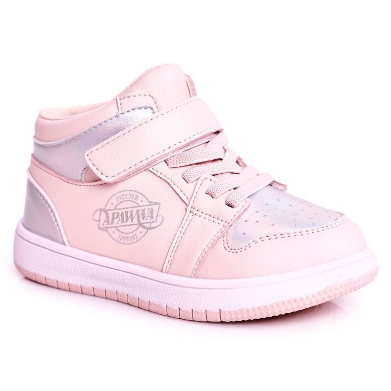 Apawwa Children's Sport Shoes Pink Silver Madison Apawwa Children's Sport Shoes Pink Silver Madison