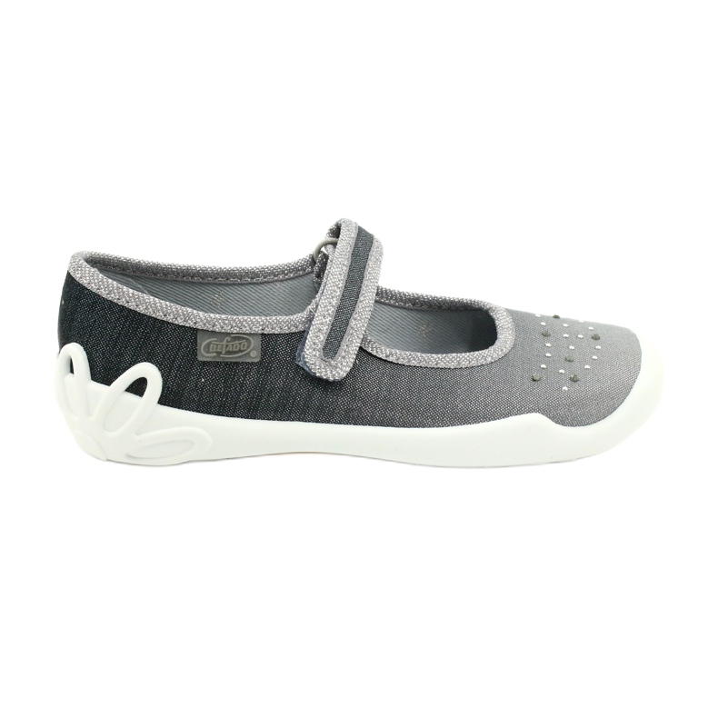 Befado children's shoes 114Y315 silver grey