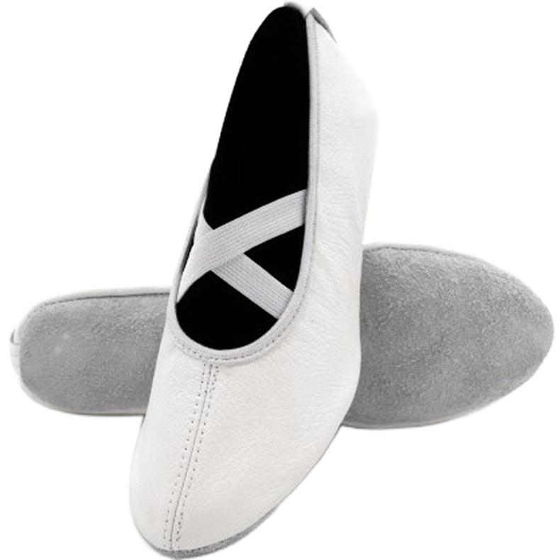 JOTAM Jacek Koszewski Jotam white ballet shoes with an elastic band ecru