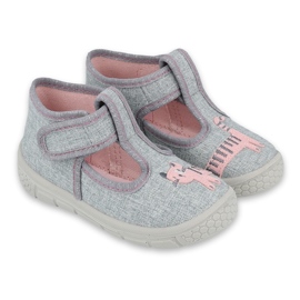 Befado children's shoes 531P072 grey Befado children's shoes 531P072 grey