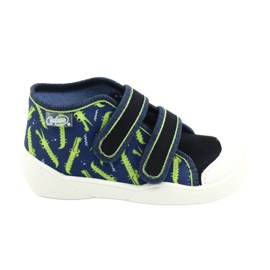 Befado children's shoes 212P069 navy blue green