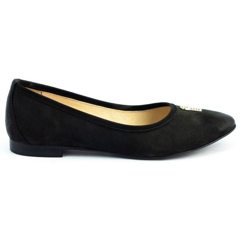 Neścior Women's ballerinas 077 black Neścior Women's ballerinas 077 black