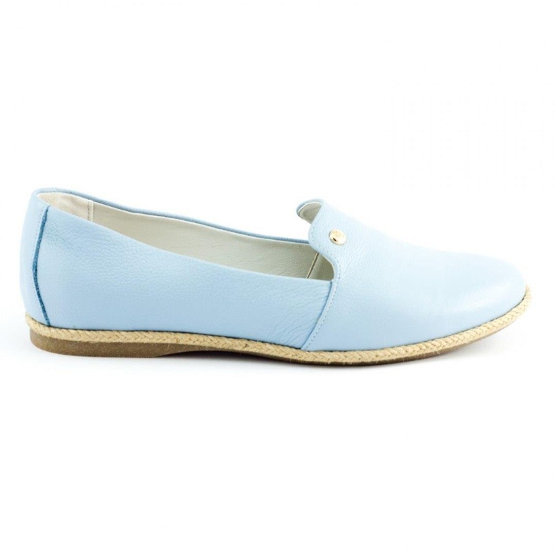 Bastek women's blue ballerinas
