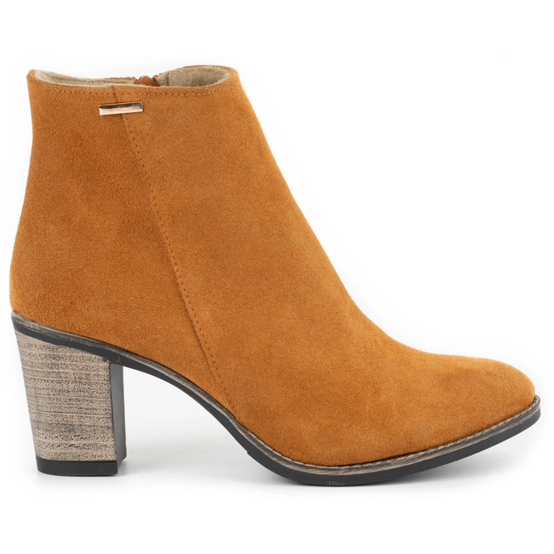 Olivier High-heeled Sara Rude boots orange Olivier High-heeled Sara Rude boots orange