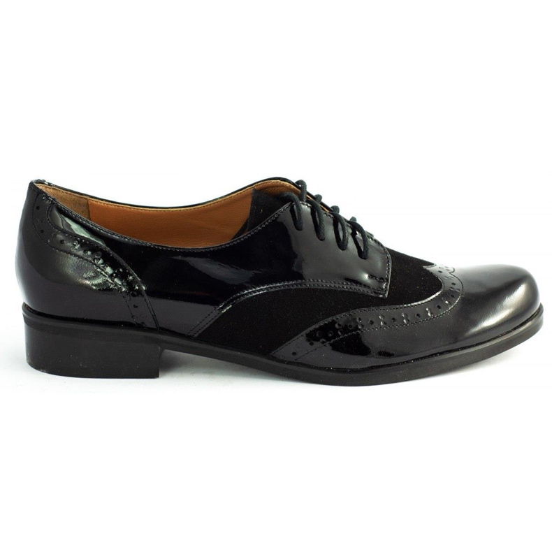 Lizard Women's brogues 04542 black