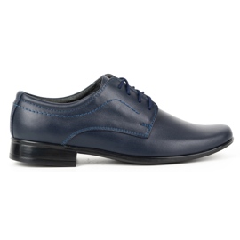 Lukas Children's formal communion shoes J1 navy blue Lukas Children's formal communion shoes J1 navy blue