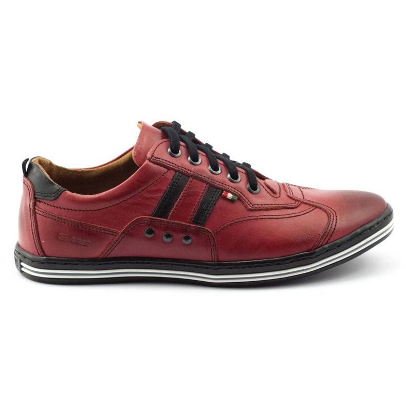 ABIS Casual men's shoes 1801 red ABIS Casual men's shoes 1801 red