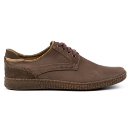 KOMODO Casual men's shoes 848 brown