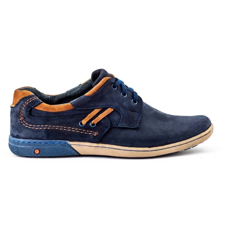 KOMODO Men's casual shoes 861L navy blue KOMODO Men's casual shoes 861L navy blue