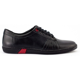 KOMODO Black casual men's shoes 910 KOMODO Black casual men's shoes 910