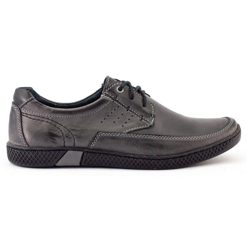 KOMODO Gray casual men's shoes 911 grey
