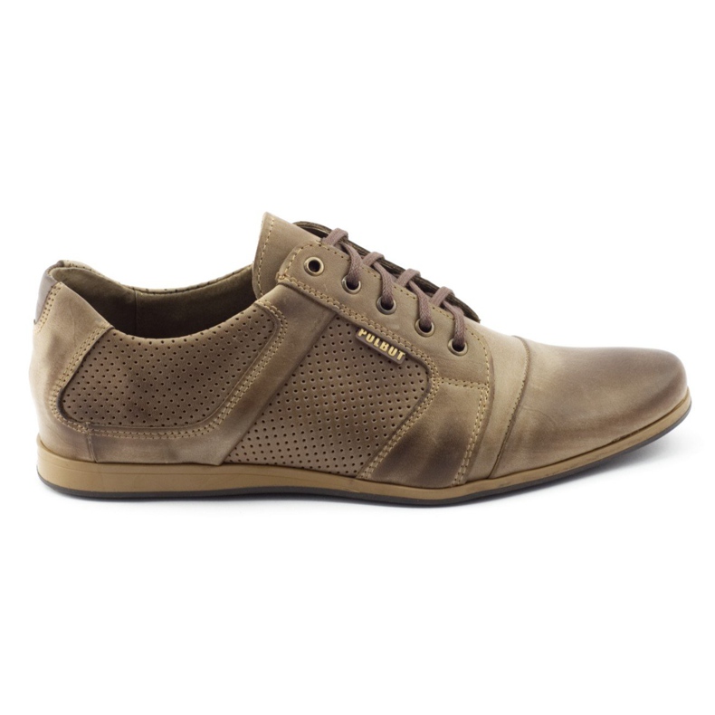 Polbut Casual men's shoes C34P brown