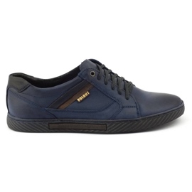 Polbut Men's shoes J47 navy blue