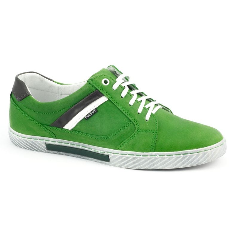 Polbut J47 green men's shoes Polbut J47 green men's shoes