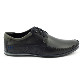 KOMODO Shoes Men's moccasins 875 black KOMODO Shoes Men's moccasins 875 black