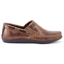 Polbut Men's shoes moccasins J68 / 4 brown Polbut Men's shoes moccasins J68 / 4 brown