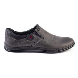 Polbut Gray slip-on 401 men's shoes grey