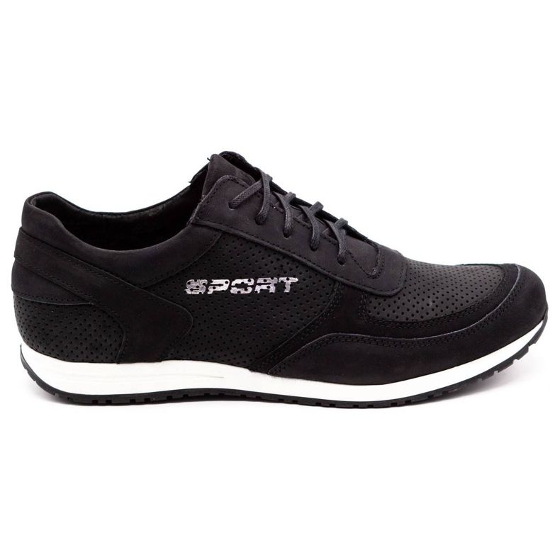 Polbut Black men's sports shoes C47P Polbut Black men's sports shoes C47P